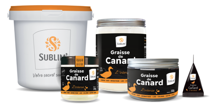 Graisse de canard fondu 600 g - SAS Tardieu