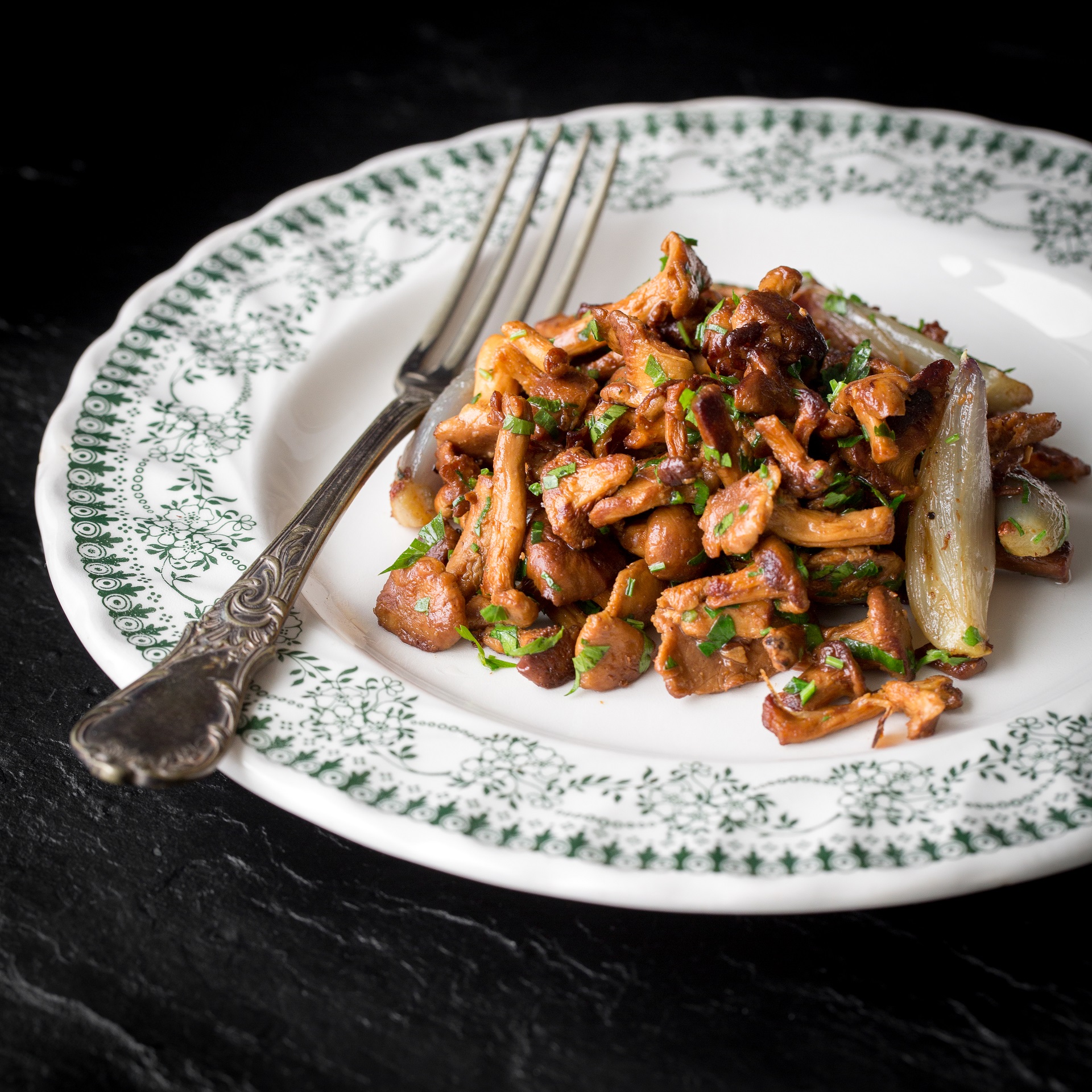 Recette PAN-FRIED CHANTERELLES - Sublim'