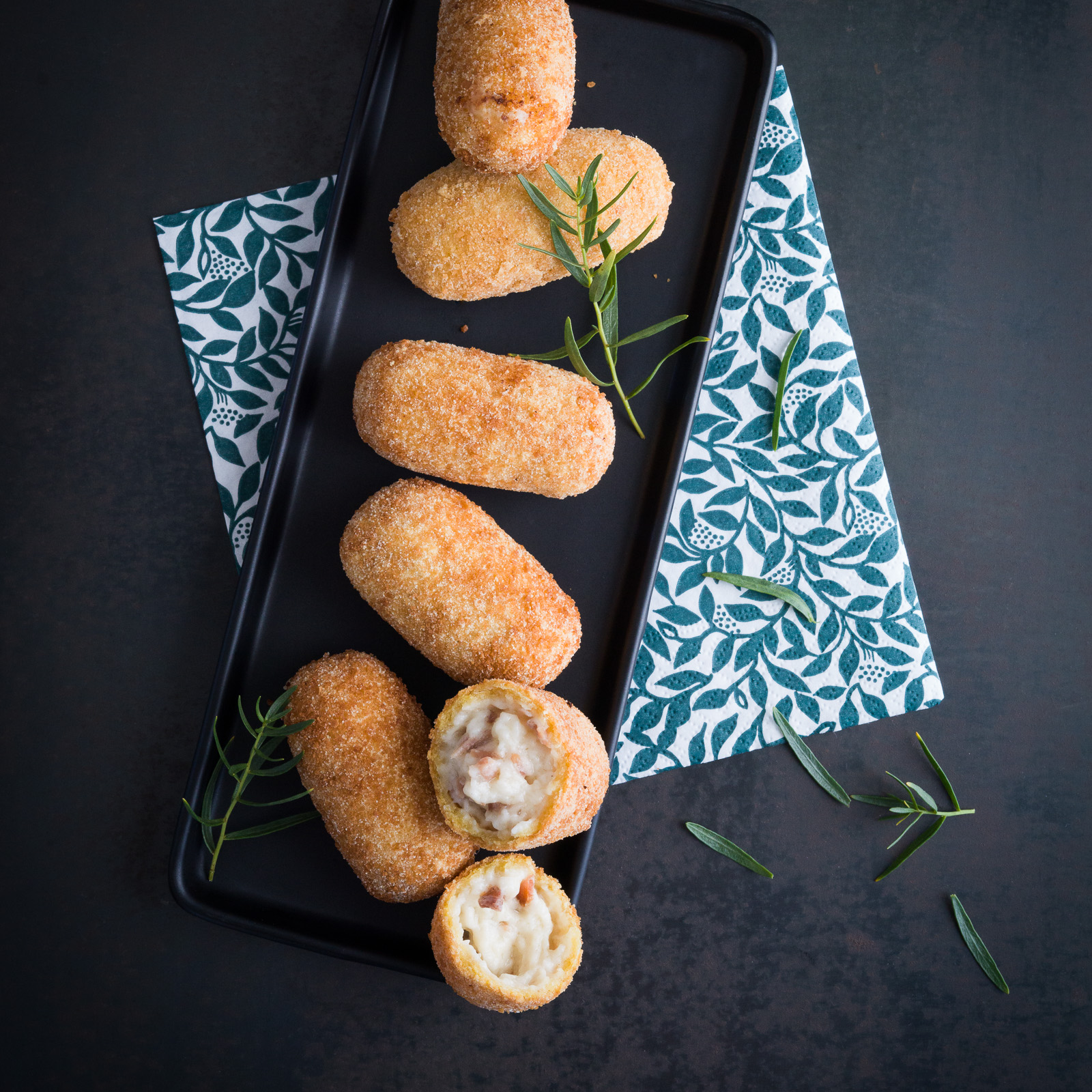 Recette Croquetas au jambon Sublim'
