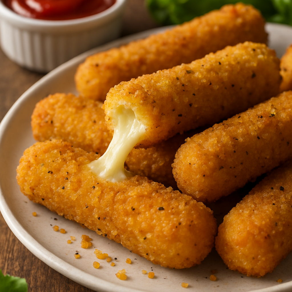 recette de mozza sticks maison